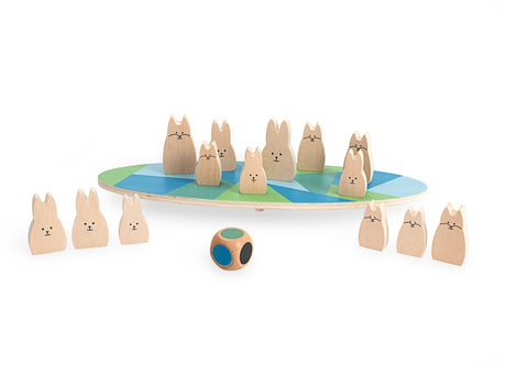 Bs Toys Holz-Balance-Spiel Hasen
