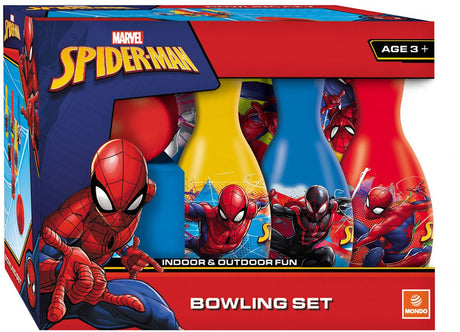 Mondo Spiderman Bowlingset Spielzeug – 7-teilig – Kunststoff – Kind.