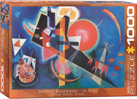 Eurographics – in Blau [im blau] – Wassily Kandinsky – 1000 Teile 68 x 48 cm (B x H) – Kunstpuzzle