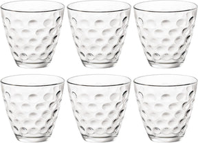 Bormioli rocco dots waterglas - 25 cl - set-6
