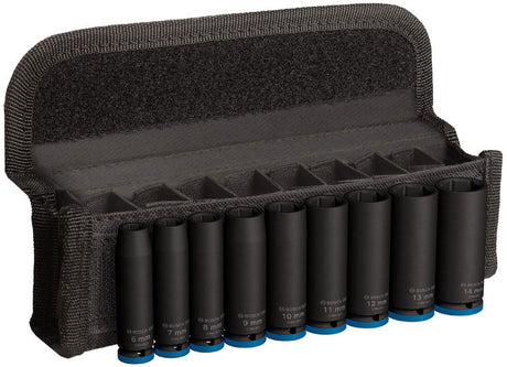 Bosch Professional Pro Impact Schlagschrauber-Set lang 1 4 9-teilig – 2608003035