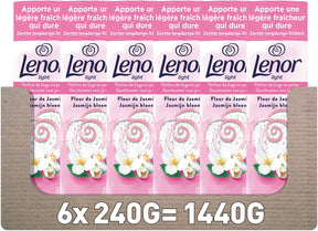 Lenor light geurbooster jasmijn bloem - 6 x 240 gram - wasparfum