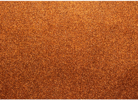 Kangaro glitterkarton - koper - 50x70cm - pak ã 10 vel - k-0060k11