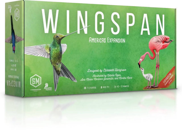 Asmodee bordspel wingspan americas uitbreiding - strategisch kaartspel.