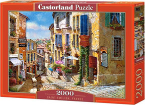 Castorland Saint Emilion Frankreich – Puzzle – 2.000 Teile – Satin-Finish – perfekte Passform – europäische Qualität
