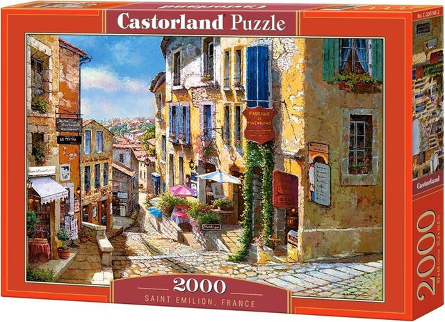 Castorland Saint Emilion Frankreich – Puzzle – 2.000 Teile – Satin-Finish – perfekte Passform – europäische Qualität