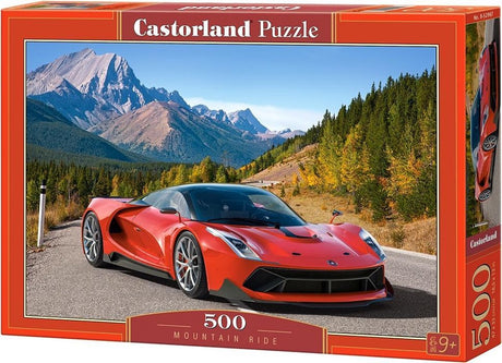 Castorland Mountain Ride – Puzzle – 500 Teile – Satin-Finish – perfekte Passform – europäische Qualität