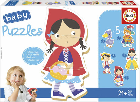 Educa - Puzzle - 5 Kinderpuzzles - Geschichten