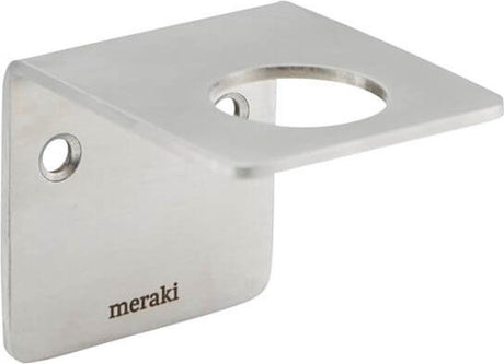 Meraki geborstelde zilveren afwerking - badkameraccessoireskeukenaccessoires - roestvrij staal - 5,8 centimeter x 6,7 centimeter x 5,8 centimeter