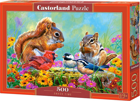 Castorland Snack Time – Puzzle – 500 Teile – Satin-Finish – perfekte Passform – europäische Qualität