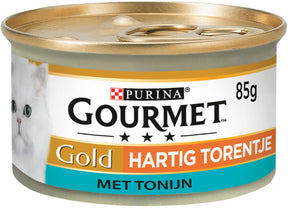 Gourmet gold hartig torentje 85 g - kattenvoer -