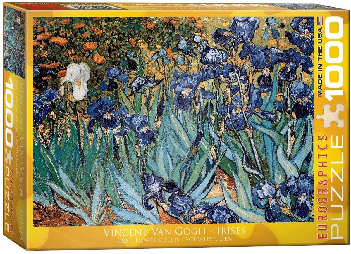 Eurographics – Iris – Vincent Van Gogh – 1000 Teile 68×48 cm (B×H) – Kunstpuzzle