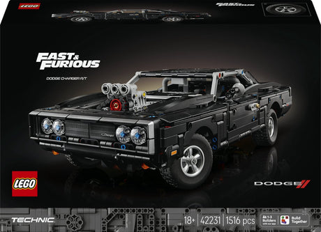 Lego Technic Fast and Furious Dodge Charger R T Autobauset für Erwachsene 42231