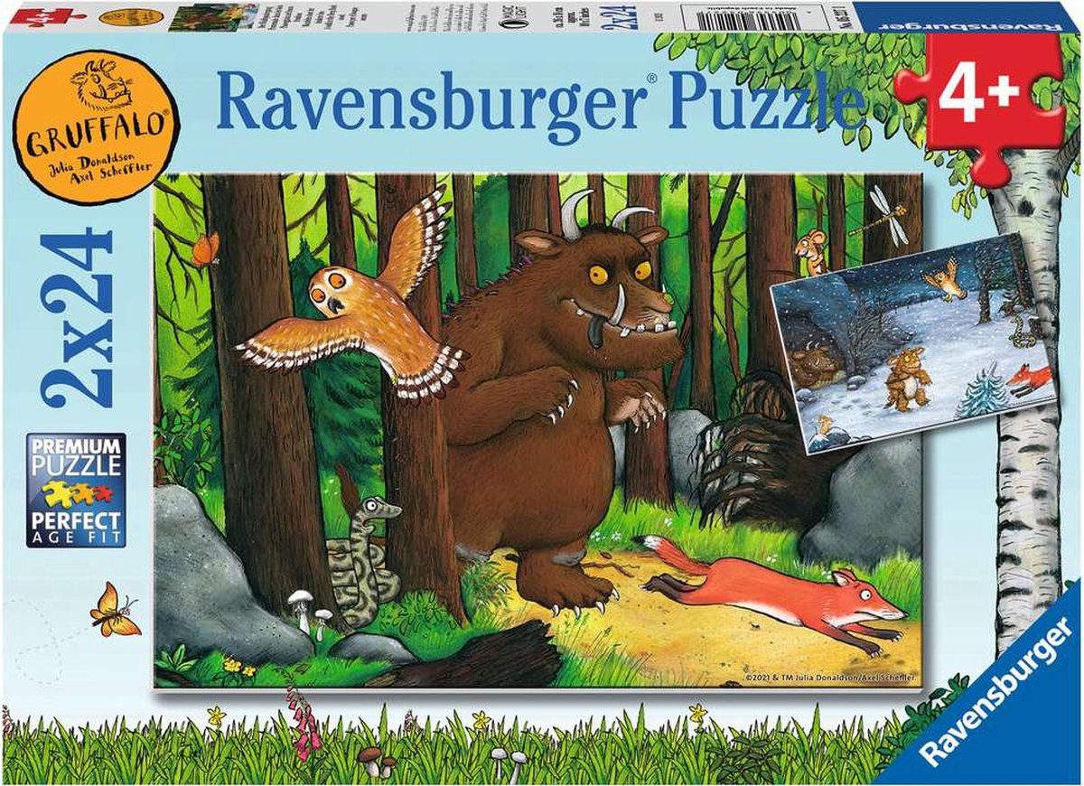 Ravensburger de Gruffalo Puzzle 2x24 Teile