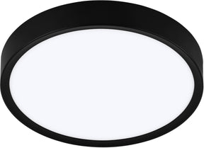 Eglo musurita plafondlamp - led - ø 34 cm - zwart wit
