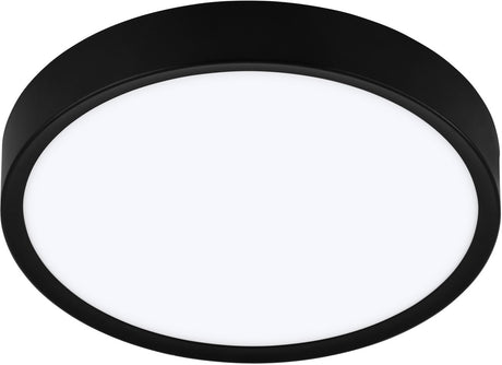Eglo musurita plafondlamp - led - ø 34 cm - zwart wit