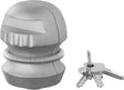Proplus compact koppelingsslot ø 50 mm – voor caravan en aanhanger – inclusief 2 sleutels – zilver