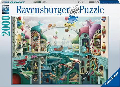 Ravensburger Puzzle „Wenn Fische laufen könnten“ – Puzzle – 2000 Teile