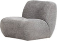 Woood nomu fauteuil craquelé - velvet - lichtblauw - 74x76x92