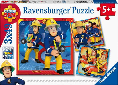 Ravensburger - Feuerwehrmann Sam - Unser Held Sam 3x49st.