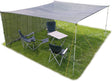 Eurotrail schaduwdoek - 6x4 meter (excl stokken)
