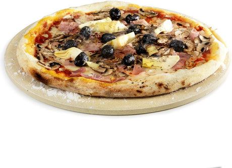 Barbecook Universal-Pizzastein aus feuerfestem Ton ø 36 cm