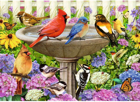 Ravensburger Puzzle am Vogelbad - Puzzle - 500 Teile