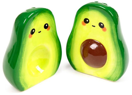 Puckator Avocado Salz- und Pfefferset Pedro de Avocado Foodiemals Salz- und Pfefferset