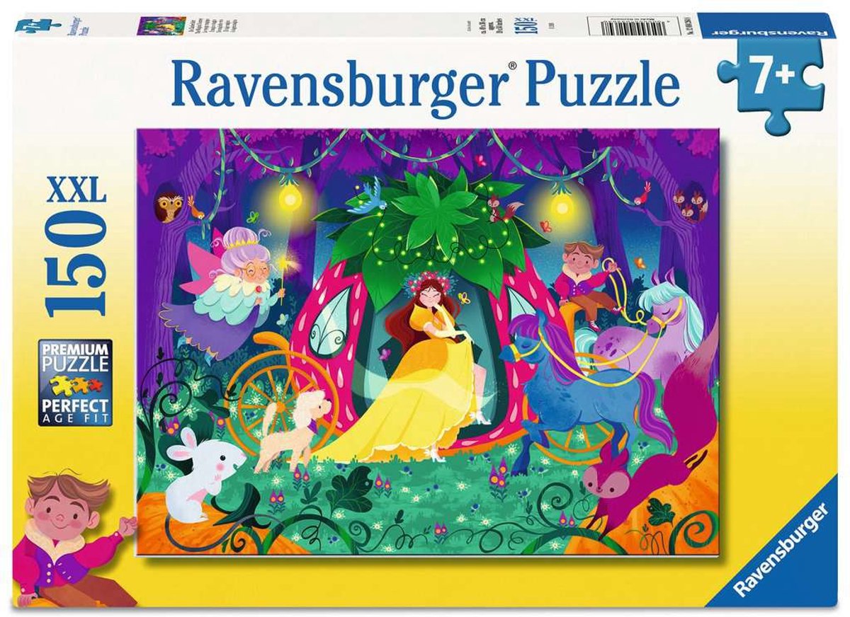 Ravensburger the magical journey puzzel - kinderpuzzel 150 xxl stukjes - vanaf 7 jaar