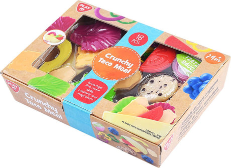 Playgo Toy Food Crunchy Taco-Spielset – 18-teilig.