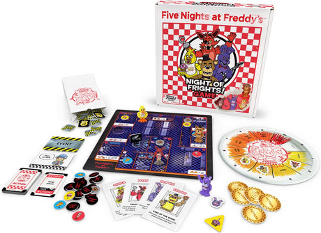 Funko five nights at freddy's - night of frights game - bordspel - engelstalig spel