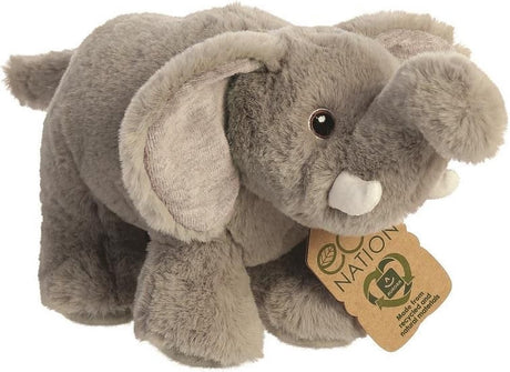 Eco Nation Plüsch-Kuscheltier - Elefant - 26 cm