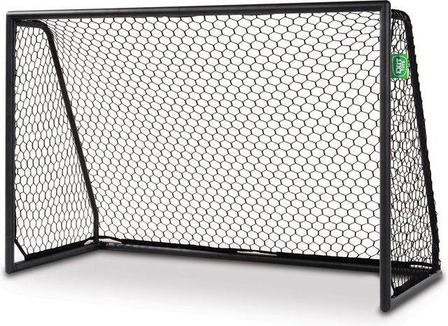 Exit toys exit scala aluminium voetbaldoel 180x120cm - weerbestendig - voetbal goal - voor kinderen - tuin - zwart