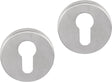 Differnz cilinderrozet - mat chroom - rvs - - essence rond 53x10mm mat chroom