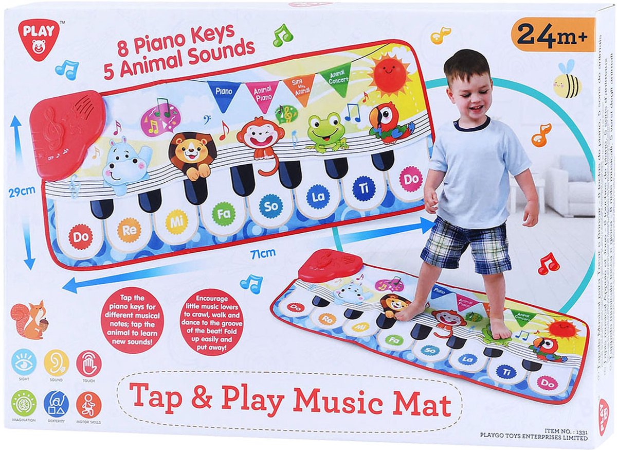 Playgo Klaviermusikmatte – 71 cm