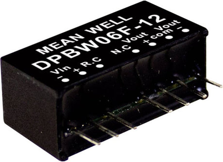 MW Mean Well DPBW06G-15 DC-DC-Wandlermodul 200 MA 6 W Anzahl Ausgänge: 2 x Inhalt 1 Stück(e)