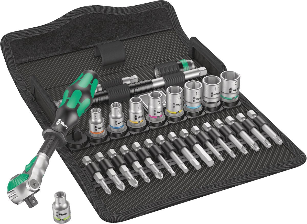 Waa Ratelsleutel Set Zyklop 8100 SA