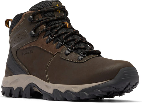 Columbia Newton Ridge Plus II wasserdichte Herren-Wanderstiefel – Cordovan, Squash