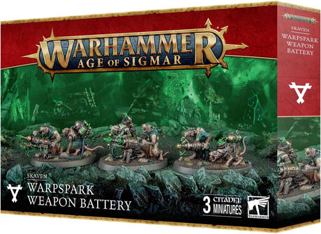 Games workshop warhammer age of sigmar - skaven - warpspark weapon battery - 90-45
