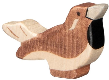 Holztiger-Spatz. 5,5 cm.