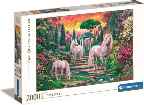 Clementoni Puzzle klassische Einhörner, 2000 Teile.