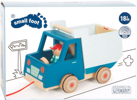 Small Foot - Abschleppfigur Kipper aus Holz