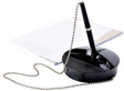 Fellowes Zählerstift – Stift an Kette – mit Microban – Schwarz