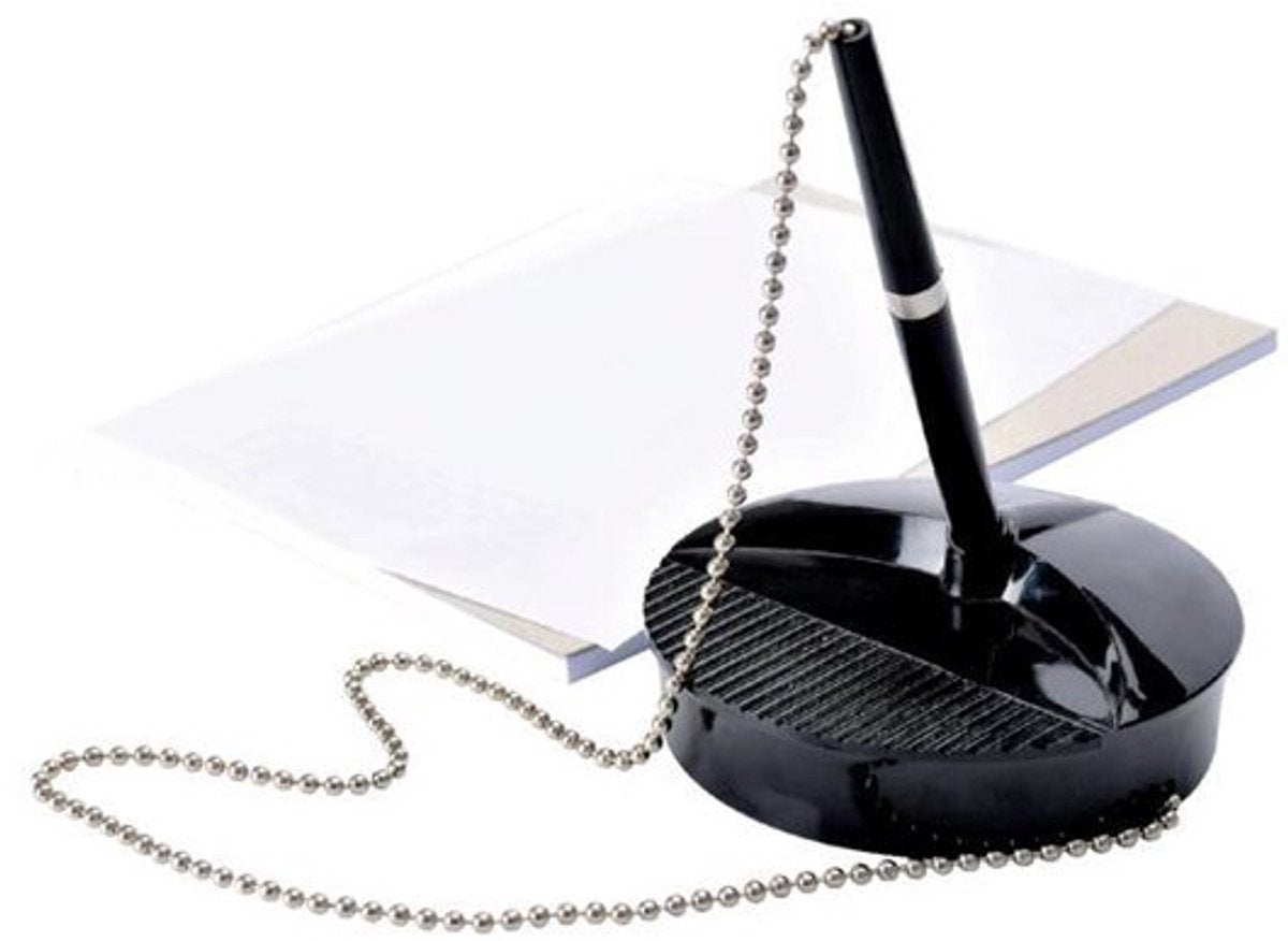 Fellowes Zählerstift – Stift an Kette – mit Microban – Schwarz