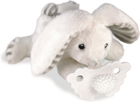 Razbaby – Razbuddy Schnuller-Kuscheltier inklusive Razberry-Beißschnuller – Hase