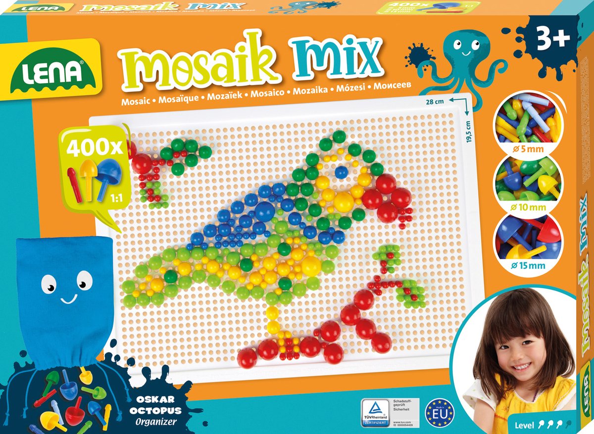 Lena Mosaikset Farbe 400 Stück.
