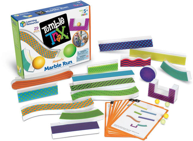 Learning resources tumble trax - magnetische knikkerbaan - 5+