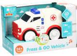 Lobbes Toys BV Press Go Car – Krankenwagen