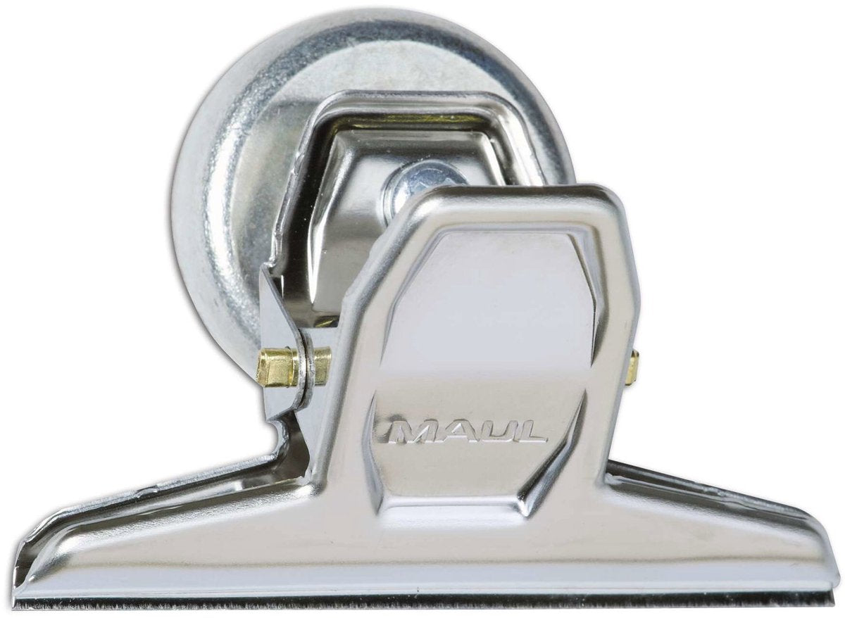 Maul Profi Büroklammer - Silber - Metall - 3 Stück - 5,5 x 7,5 x 5 cm -