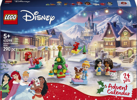 Lego | disney princess adventskalender 2026 speelgoed voor kinderen met poppetjes 2026 - 43298